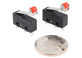 Mini Microswitch - SPDT (Roller Lever, 2-Pack) (3)