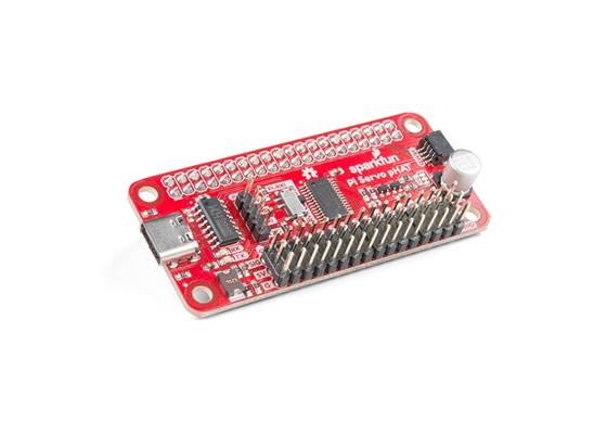 SparkFun Servo pHAT for Raspberry Pi & NVIDIA Jetson Orin Nano
