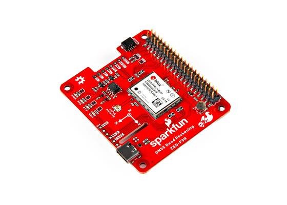 SparkFun GPS-RTK Dead Reckoning pHAT for Raspberry Pi & NVIDIA Jetson Orin Nano
