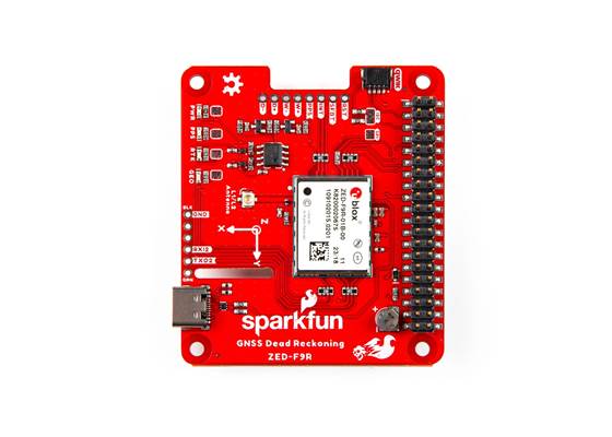 SparkFun GPS-RTK Dead Reckoning pHAT for Raspberry Pi & NVIDIA Jetson Orin Nano (2)