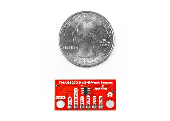 SparkFun Mini Linear 3D Hall-Effect Sensor - TMAG5273 (Qwiic) (4)