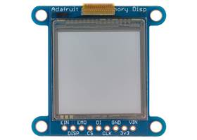 SHARP Memory Display Breakout - Silver Monochrome (1.3", 96x96) (5)
