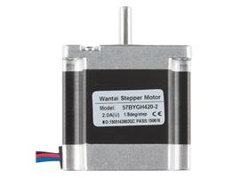Stepper Motor - 125 oz.in (200 steps/rev, 600mm Wire) (3)