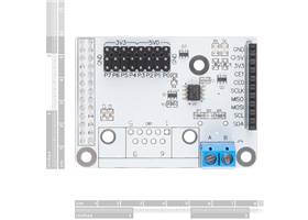 RS485 Shield V3 - Raspberry Pi  (2)