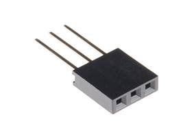 Stackable Header - 3 Pin (Female, 0.1")