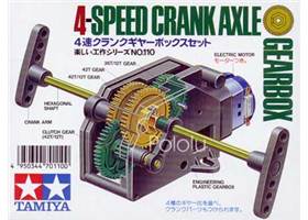 Tamiya 70110 4-Speed Crank-Axle Gearbox box front