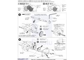 Instructions for Tamiya high-power gearbox page 2