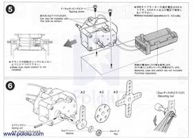 Instructions for Tamiya high-power gearbox page 3