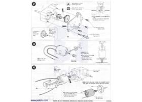 Instructions for Tamiya worm gearbox page 2