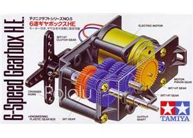 Tamiya 72005 6-Speed Gearbox box front