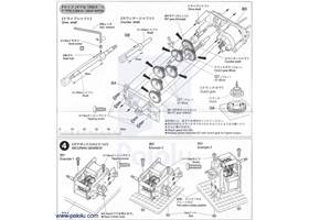 Instructions for Tamiya 6-speed gearbox page 5