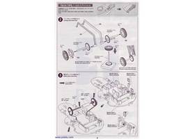 Instructions for Tamiya 75020 Line Tracing Snail Kit page 2