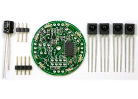 All parts included with one Pololu IR Beacon Transceiver