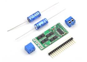 Pololu high-power motor driver with included hardware
