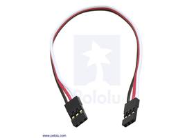 Servo extension cable 6" female – female