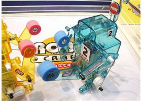 Two Tamiya 71110 Boxing Fighters battling for glory