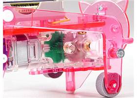 Tamiya 71111 Mechanical Pig gearbox close-up