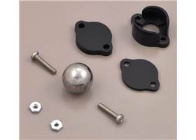Pololu ball caster with 1/2" metal ball with included hardware