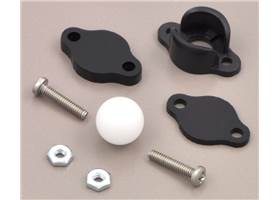 Pololu ball caster with 3/8" plastic ball with included hardware