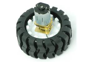 Pololu wheel 42x19mm with micro metal gearmotor