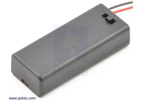 2-AAA battery holder enclosed with switch (1)