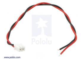 2-Pin female JST XH-style cable (15cm)