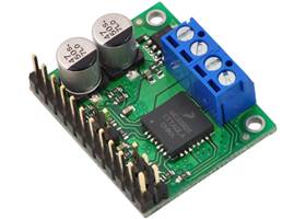 MC33926 motor driver carrier with included hardware soldered in