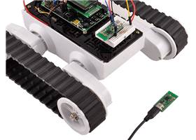 Wixel programmable USB wireless module enabling wireless communication between a PC and robot
