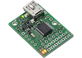Micro Maestro 6-channel USB servo controller without headers