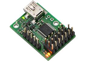 Micro Maestro 6-channel USB servo controller assembled