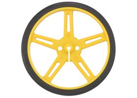 Pololu wheel 70x8mm – yellow