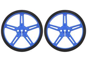 Pololu wheel 70x8mm pair – blue