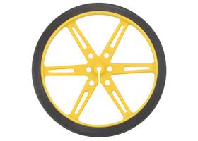 Pololu wheel 80x10mm – yellow