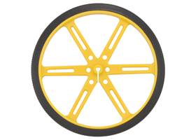 Pololu wheel 90x10mm – yellow