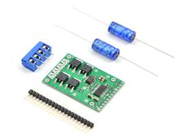 Pololu high-power motor driver CS with included hardware