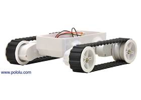 Dagu Rover 5 tracked chassis configured in its default, flattened position