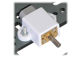 Pololu micro metal gearmotor bracket extended with micro metal gearmotor