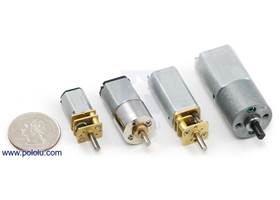 Some of the Pololu metal gearmotors