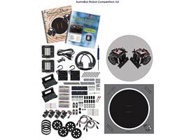 Parallax SumoBot Robot Competition Kit (Serial with USB Adapter and Cable) #27402