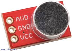 Electret microphone breakout board