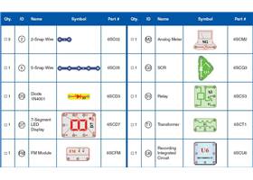 Additional parts included with Snap Circuits 500-in-1 Pro