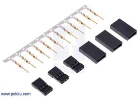 Futaba J connector pack, male