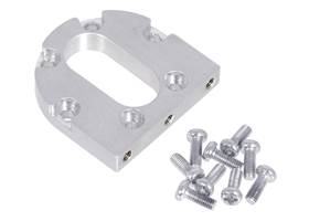 Pololu machined aluminum bracket for 37D mm metal gearmotors with included mounting screws