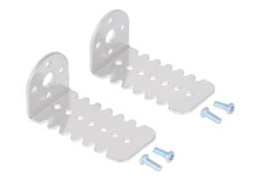 Pololu 25D mm metal gearmotor bracket pair