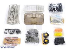 Parts included with the Tamiya 70162 Remote Control Construction Set (tire type)