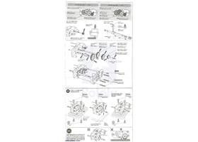Instructions for Tamiya 72007 4-speed high power gearbox page 3