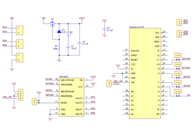 Pololu DRV8835 Dual Motor Driver Shield for Arduino schematic diagram
