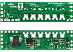 Pololu A4990 Dual Motor Driver Shield for Arduino, top and bottom sides