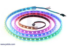 Addressable RGB 120-LED Strip, 5V, 2m (WS2812B)
