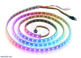 Addressable RGB 120-LED Strip, 5V, 2m (APA102C)